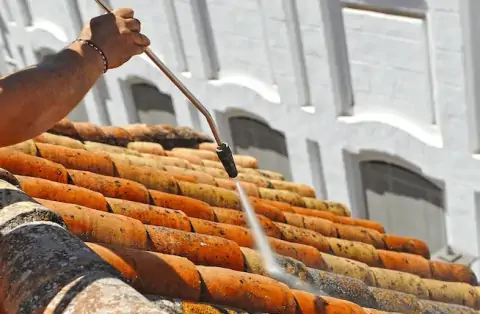 Nettoyage de toitures - La Houssoye